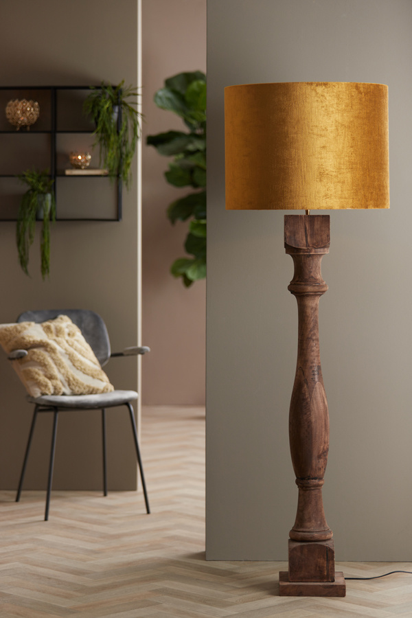 Light & Living - Lampenkap GEMSTONE - 55x55x41 - Goud