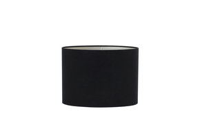 Light & Living - Lampenkap VELOURS - 30x15x25 - Zwart