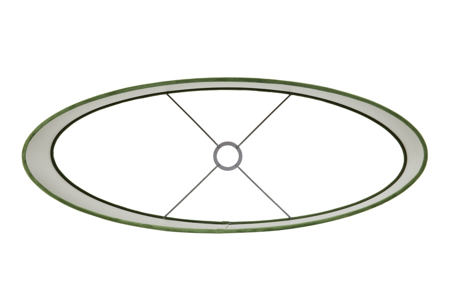Light & Living - Lampenkap VELOURS - 45x21x32 - Groen