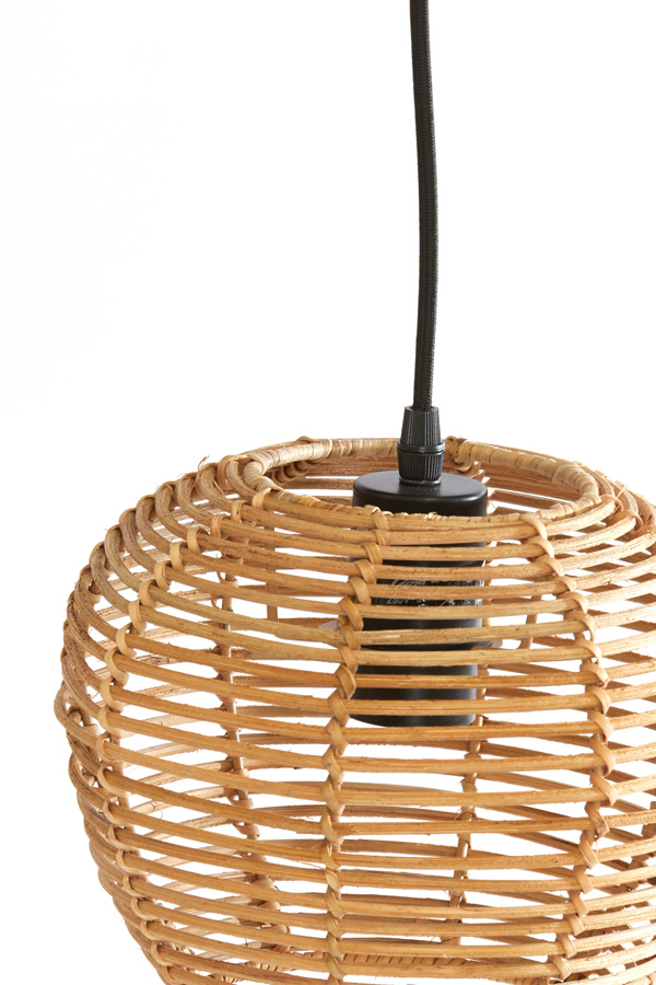 Light & Living - Lampenkap LATVIA - 23x23x18 - Bruin