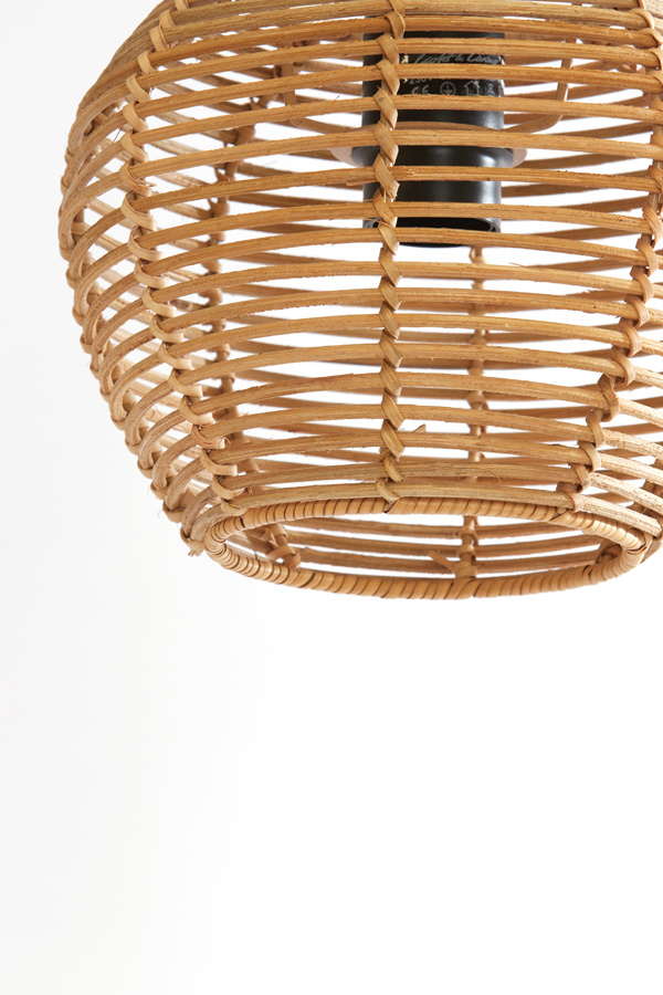 Light & Living - Lampenkap LATVIA - 23x23x18 - Bruin