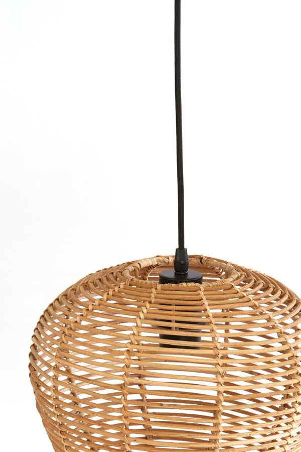 Light & Living - Lampenkap LATVIA - 29x29x25 - Bruin