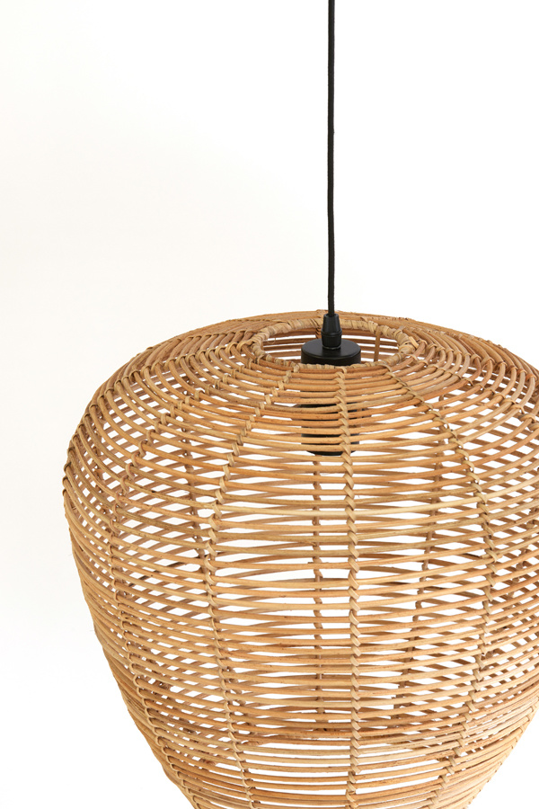 Light & Living - Lampenkap LATVIA - 38x38x35 - Bruin