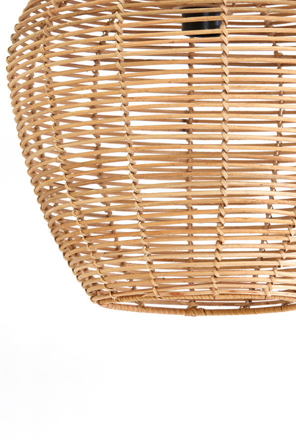 Light & Living - Lampenkap LATVIA - 38x38x35 - Bruin