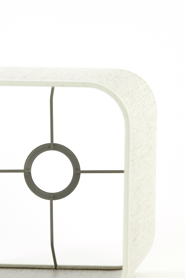 Light & Living - Lampenkap BRESKA - 20x20x26 - Wit