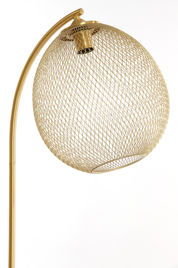 Light & Living - Vloerlamp MOROC  - 30x30x160cm - Goud