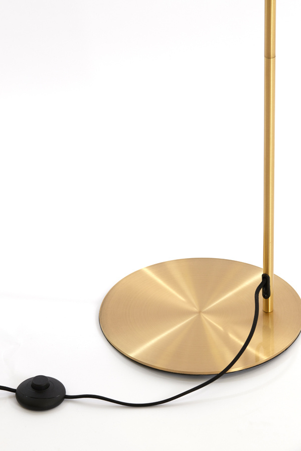 Light & Living - Vloerlamp MOROC  - 30x30x160cm - Goud