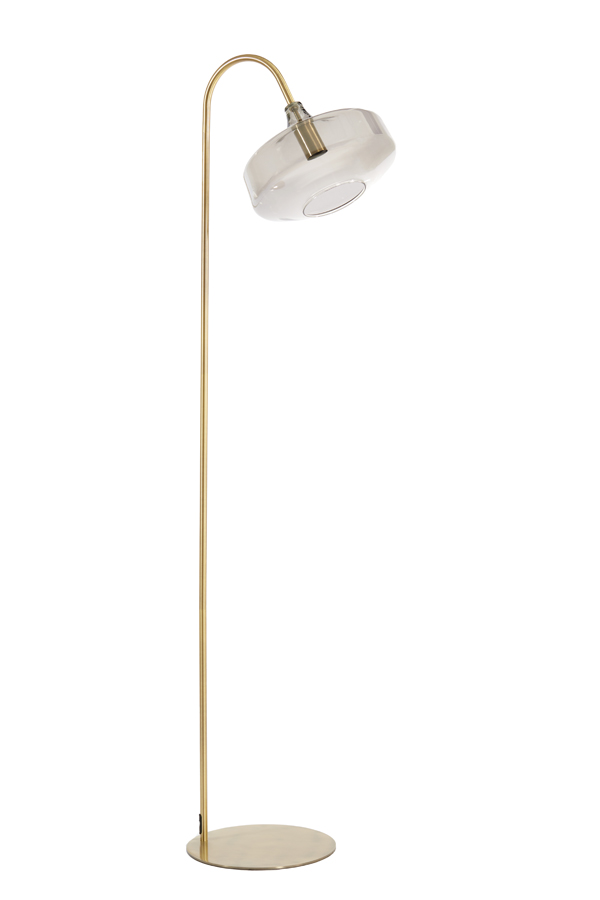 Light & Living - Vloerlamp SOLNA  - 45x29.5x160cm - Brons