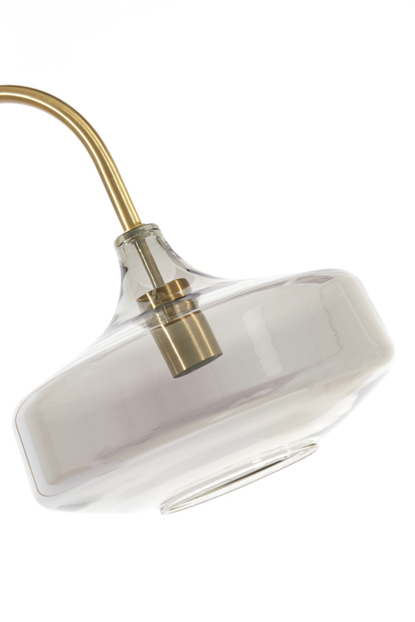 Light & Living - Vloerlamp SOLNA  - 45x29.5x160cm - Brons