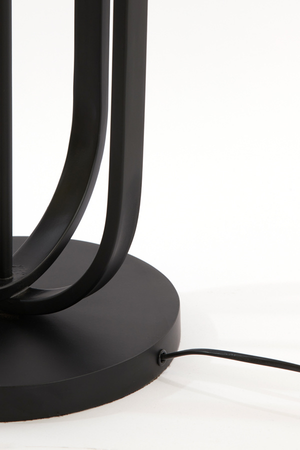 Light & Living - Vloerlamp ASTER  - 25x25x140cm - Zwart