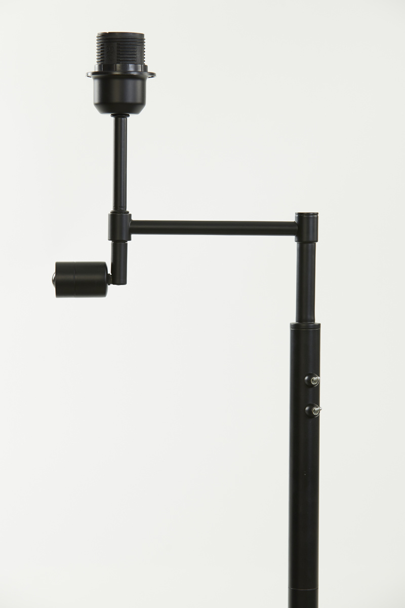 Light & Living - Vloerlamp MONTANA  - 25x25x140cm - Zwart