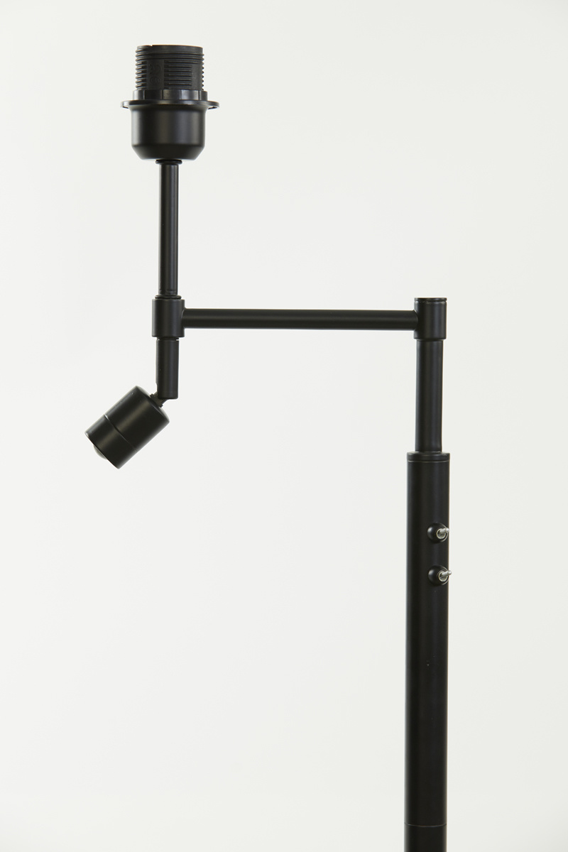 Light & Living - Vloerlamp MONTANA  - 25x25x140cm - Zwart