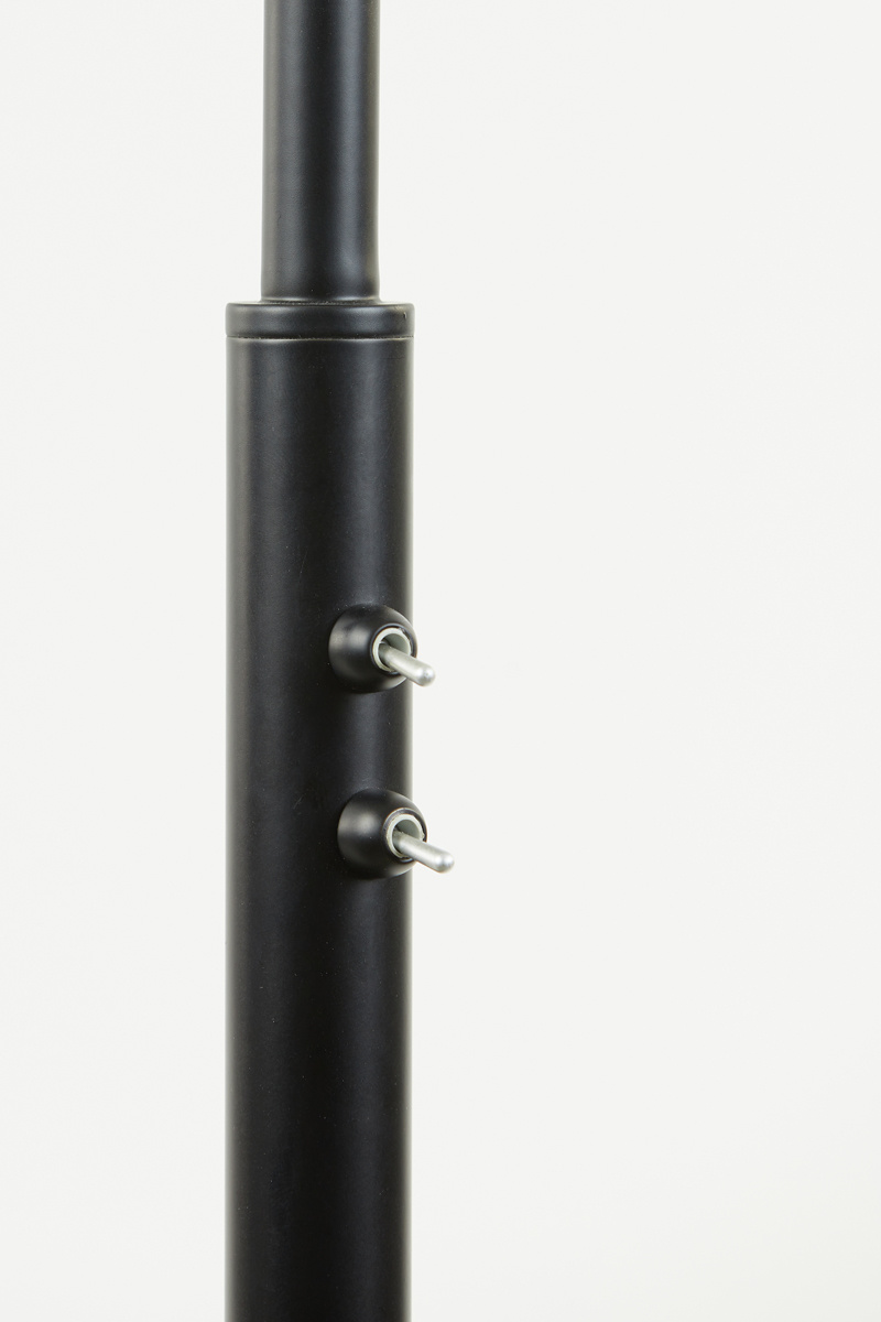 Light & Living - Vloerlamp MONTANA  - 25x25x140cm - Zwart