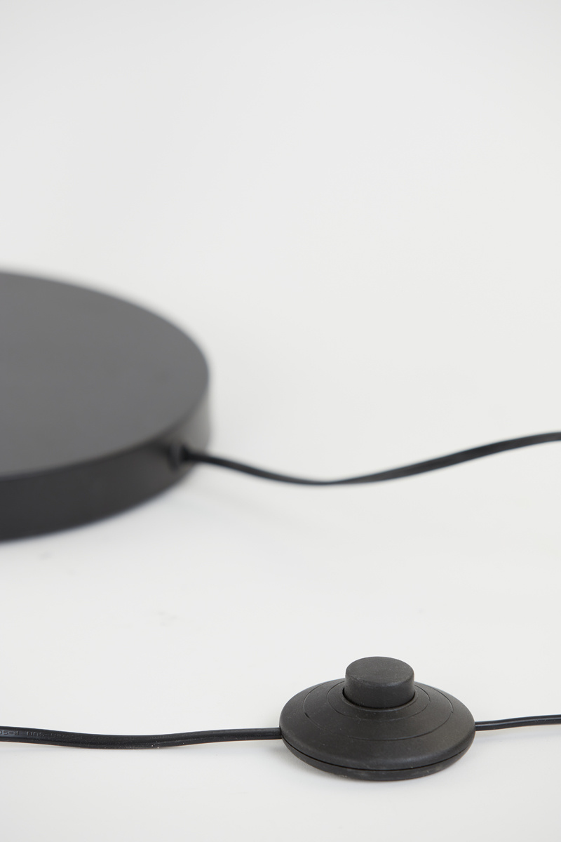 Light & Living - Vloerlamp WASHINGTON  - 25x25x148.5cm - Zwart