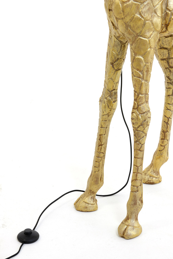 Light & Living - Vloerlamp GIRAFFE  - 44x33.5x184cm - Brons