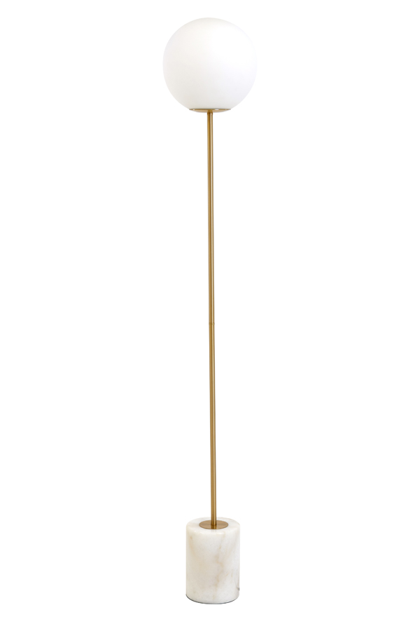 Light & Living - Vloerlamp MEDINA  - 25x25x156cm - Wit