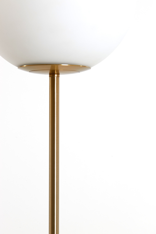 Light & Living - Vloerlamp MEDINA  - 25x25x156cm - Wit