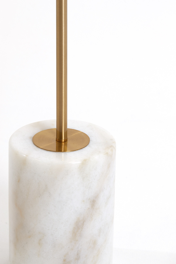 Light & Living - Vloerlamp MEDINA  - 25x25x156cm - Wit