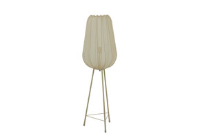 Light & Living - Vloerlamp PLUMERIA  - 42x42x132cm - Bruin