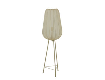 Light & Living - Vloerlamp PLUMERIA  - 42x42x132cm - Bruin