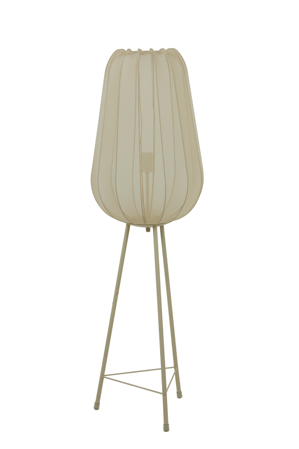 Light & Living - Vloerlamp PLUMERIA  - 42x42x132cm - Bruin