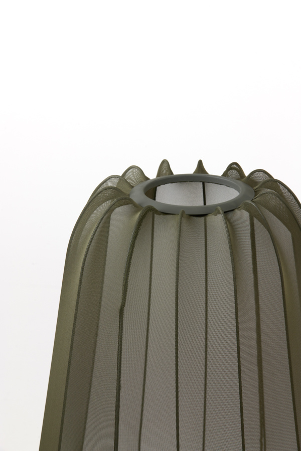 Light & Living - Vloerlamp PLUMERIA  - 42x42x132cm - Groen