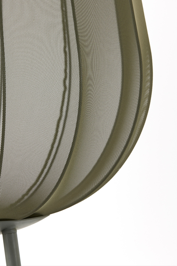 Light & Living - Vloerlamp PLUMERIA  - 42x42x132cm - Groen