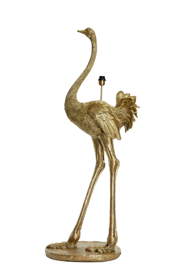 Light & Living - Vloerlamp OSTRICH  - 62x50x146.5cm - Brons