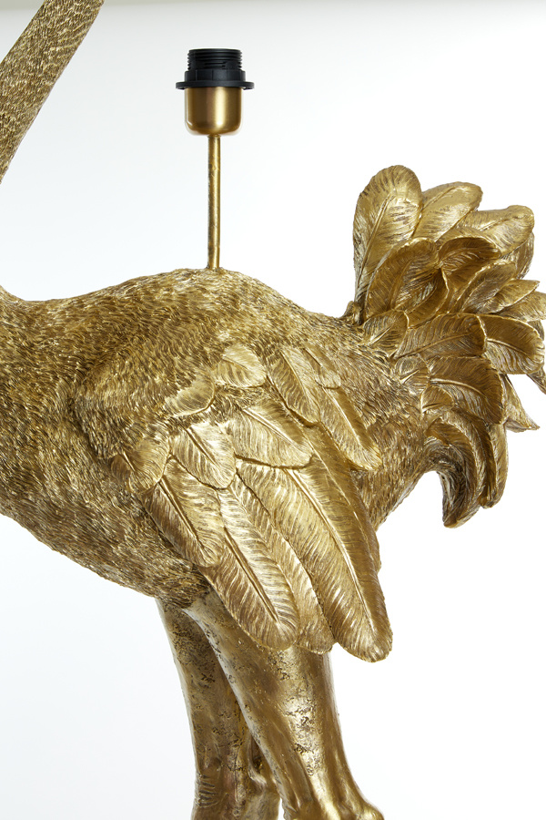 Light & Living - Vloerlamp OSTRICH  - 62x50x146.5cm - Brons