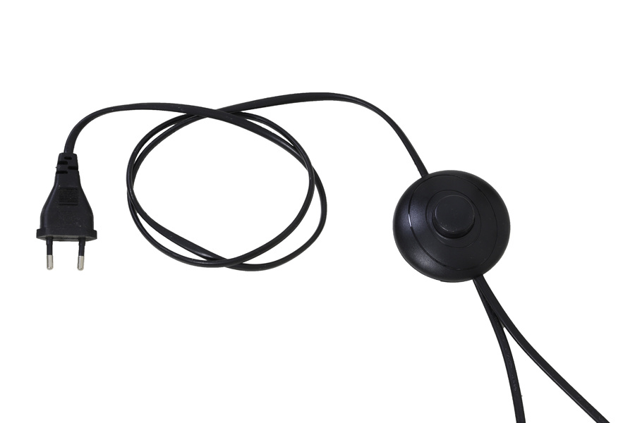 Light & Living - Vloerlamp JODY  - 40x30x165cm - Zwart