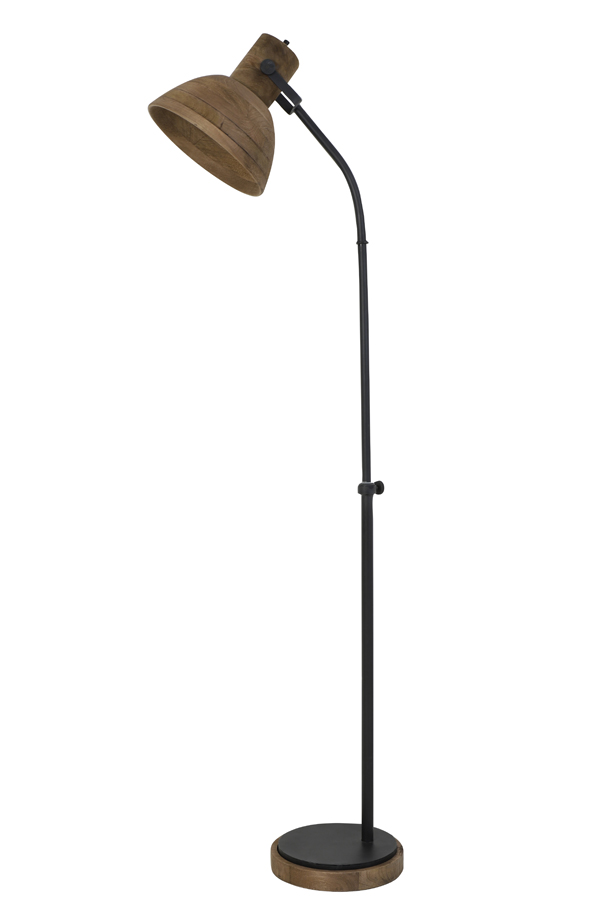 Light & Living - Vloerlamp IMBERT  - 47x29x129cm - Bruin