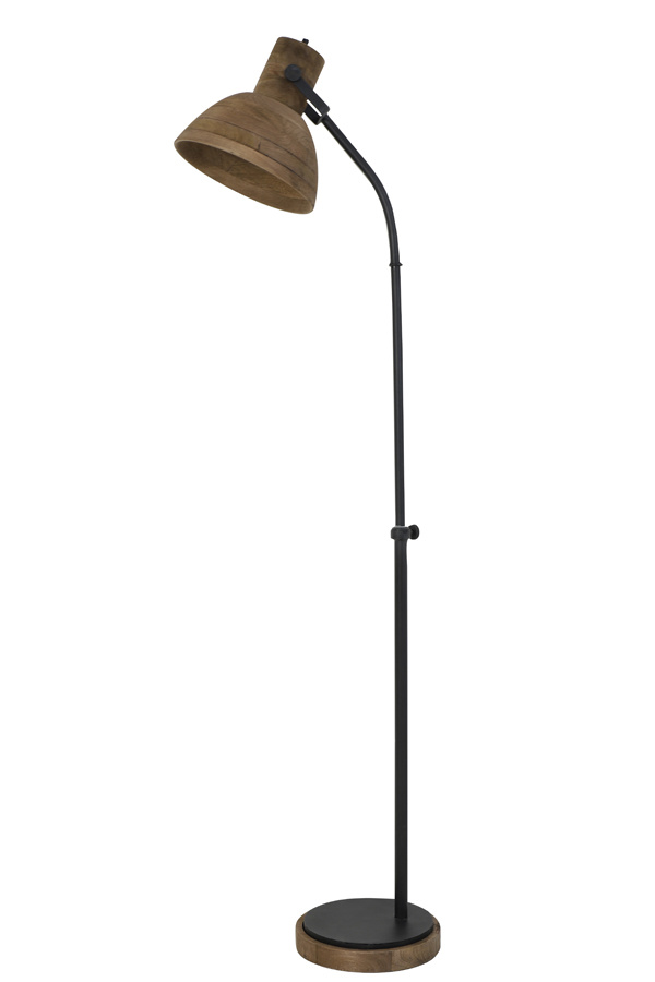 Light & Living - Vloerlamp IMBERT  - 47x29x129cm - Bruin