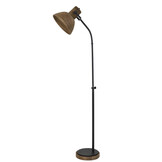 Light & Living - Vloerlamp IMBERT  - 47x29x129cm - Bruin