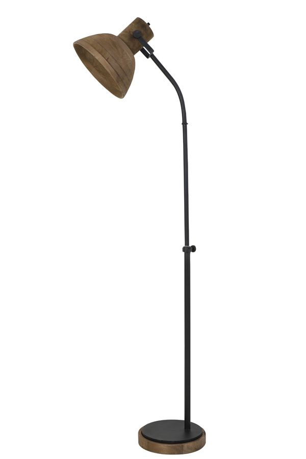Light & Living - Vloerlamp IMBERT  - 47x29x129cm - Bruin