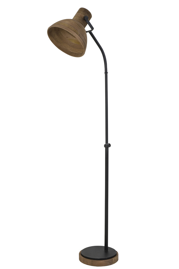 Light & Living - Vloerlamp IMBERT  - 47x29x129cm - Bruin