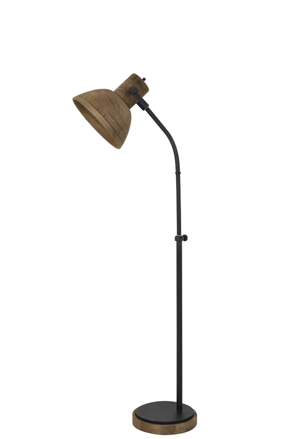 Light & Living - Vloerlamp IMBERT  - 47x29x129cm - Bruin