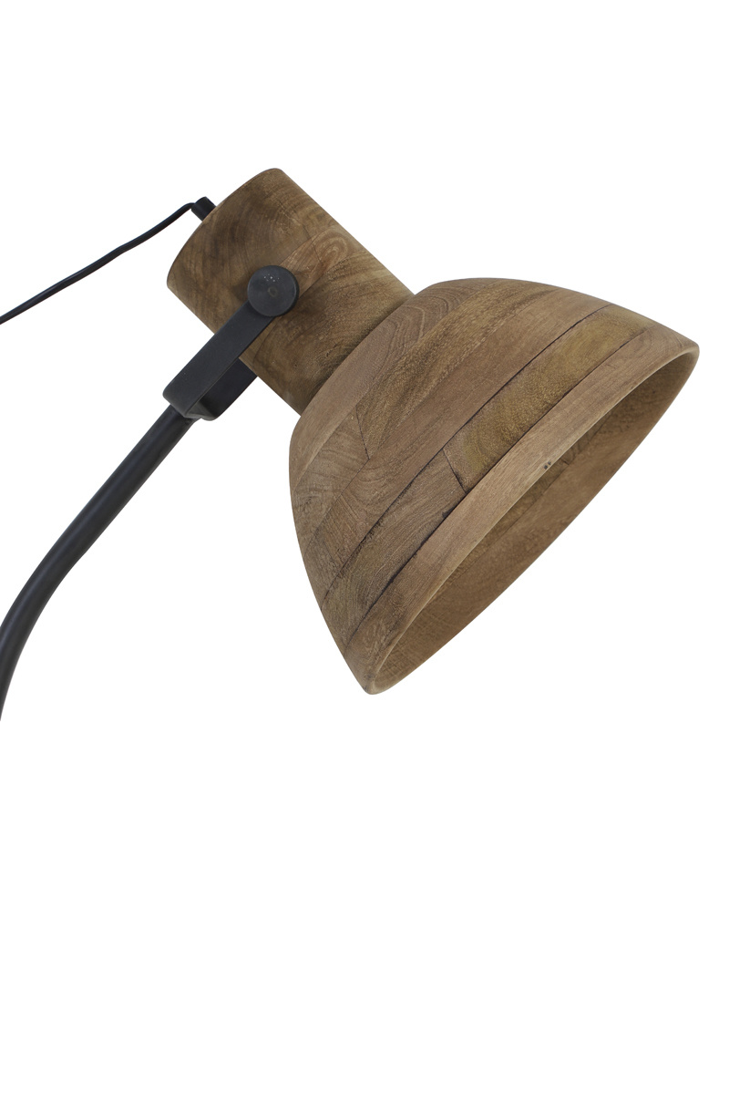 Light & Living - Vloerlamp IMBERT  - 47x29x129cm - Bruin