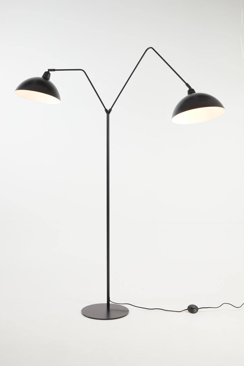 Light & Living - Vloerlamp ORION  - 140x31x180cm - Zwart