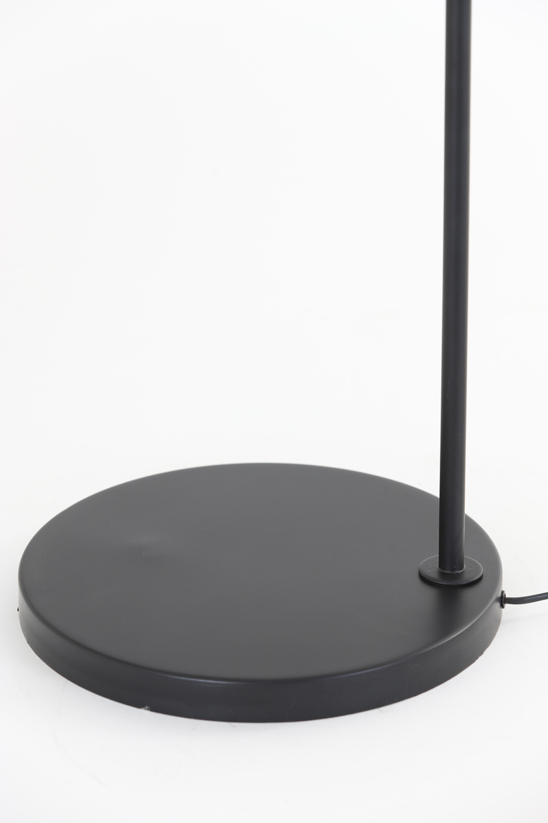 Light & Living - Vloerlamp MEYA  - 34x30.5x172cm - Zwart