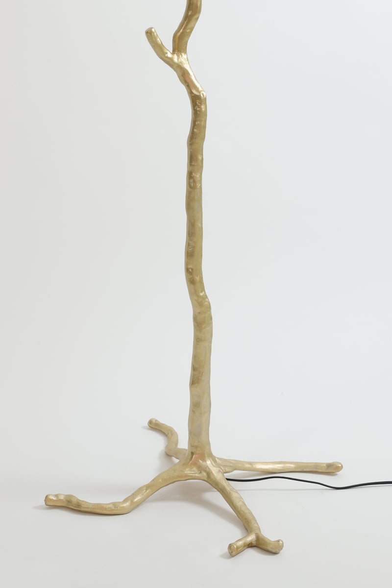 Light & Living - Vloerlamp FEATHER  - 95x95x180cm - Wit