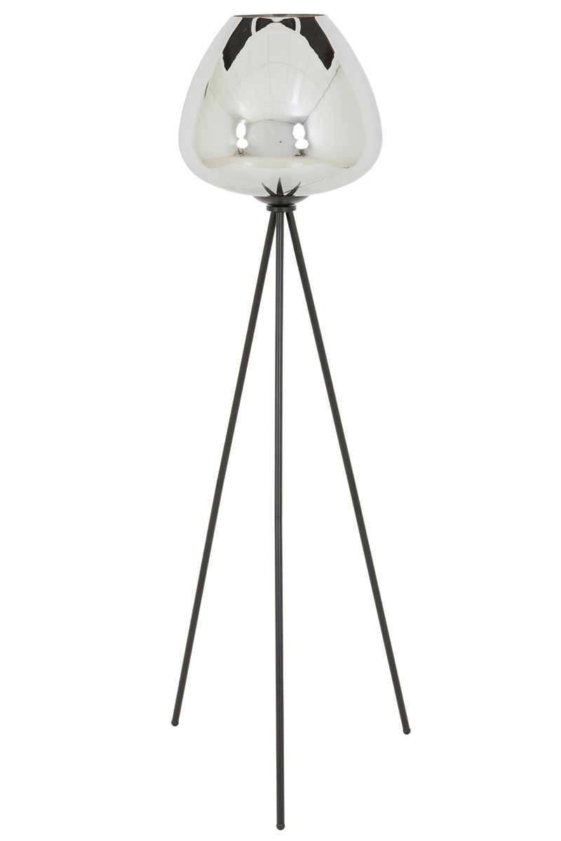 Light & Living - Vloerlamp MAYSON  - 42x42x146cm - Grijs