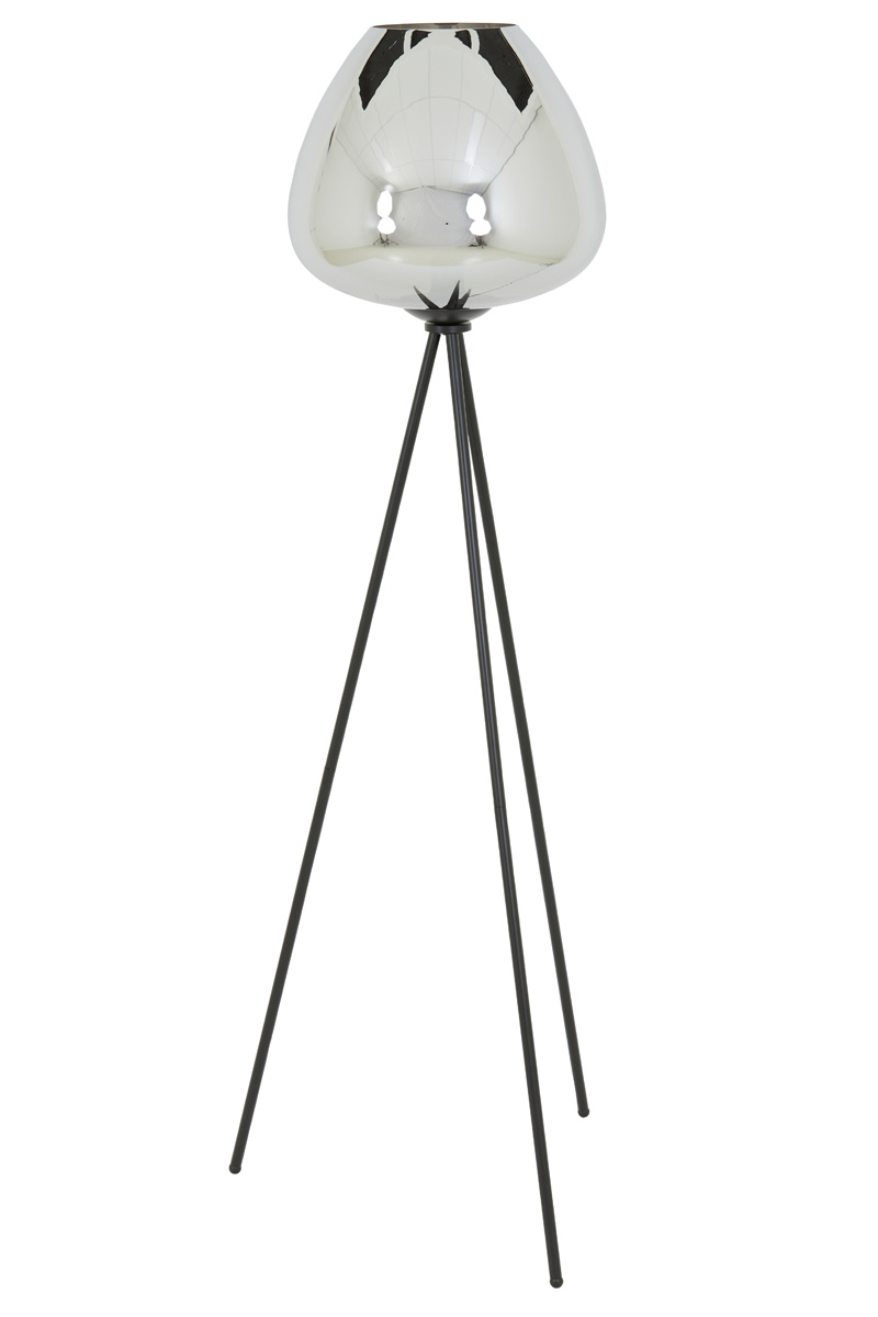 Light & Living - Vloerlamp MAYSON  - 42x42x146cm - Grijs