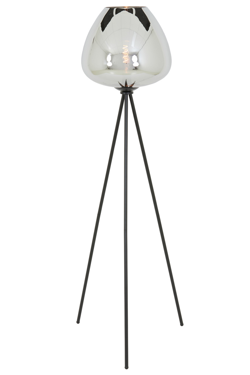Light & Living - Vloerlamp MAYSON  - 42x42x146cm - Grijs
