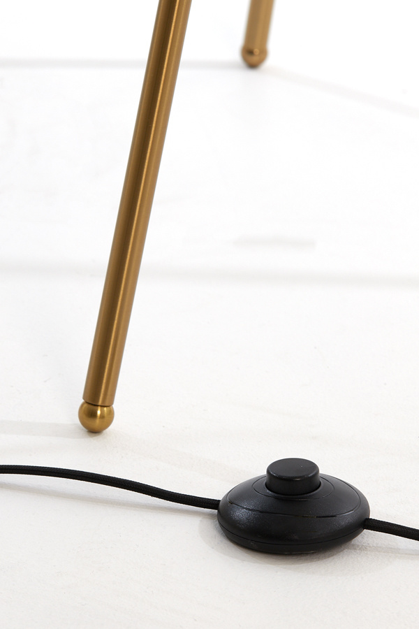 Light & Living - Vloerlamp MAYSON  - 42x42x146cm - Goud