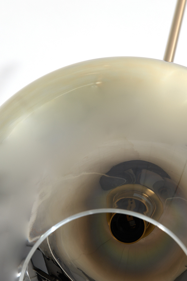 Light & Living - Vloerlamp MAYSON  - 42x42x146cm - Goud