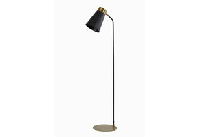 Light & Living - Vloerlamp BRAJA  - 30x29x143cm - Zwart