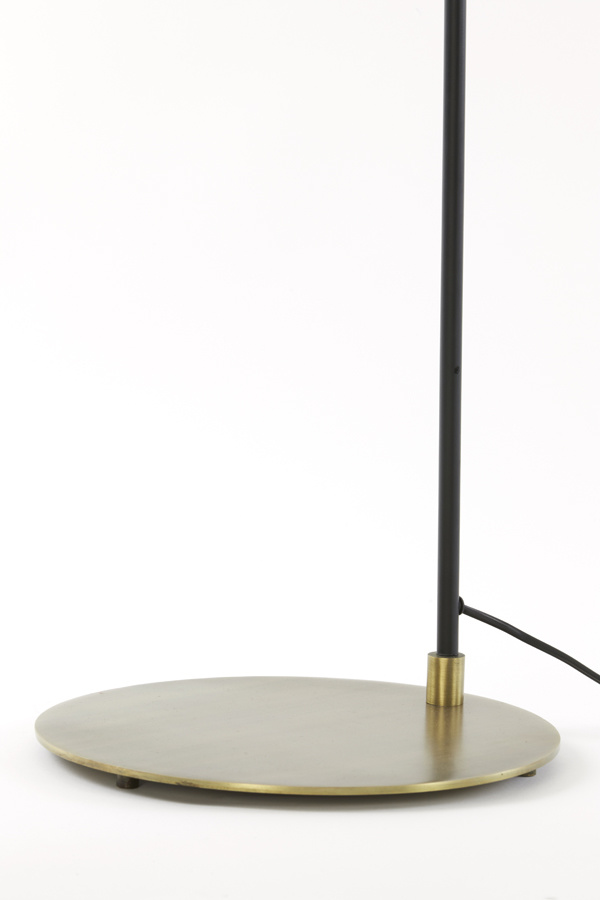 Light & Living - Vloerlamp BRAJA  - 30x29x143cm - Zwart