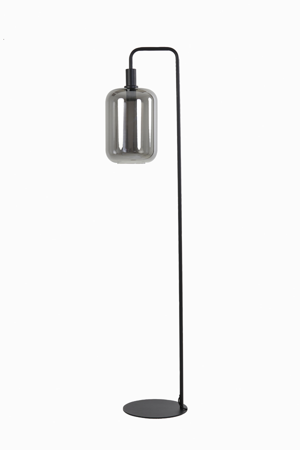 Light & Living - Vloerlamp LEKAR  - 35.5x28x155cm - Grijs
