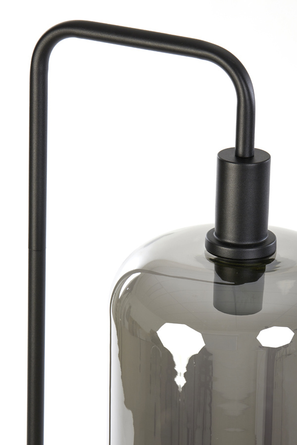 Light & Living - Vloerlamp LEKAR  - 35.5x28x155cm - Grijs