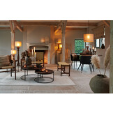 Light & Living - Vloerlamp ROBBIA  - 23x23x125cm - Bruin